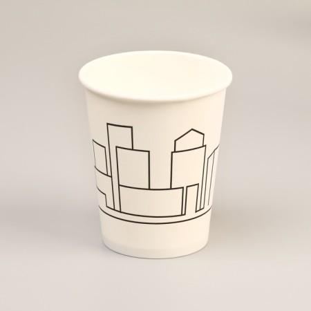 Paper Skyscrabs glass 250 ml, diameter 80 mm-5