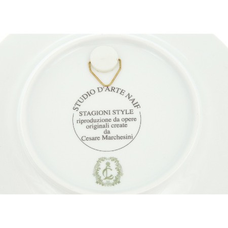 The plate is wall -mounted "rural motifs. Summer ", 19 cm-2