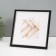 Photo frame Plastic Gallery 20x20 cm, 636477-22, black with silver (plastic screen)