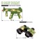 Set of military "defender", 8 objects, light and sound effects