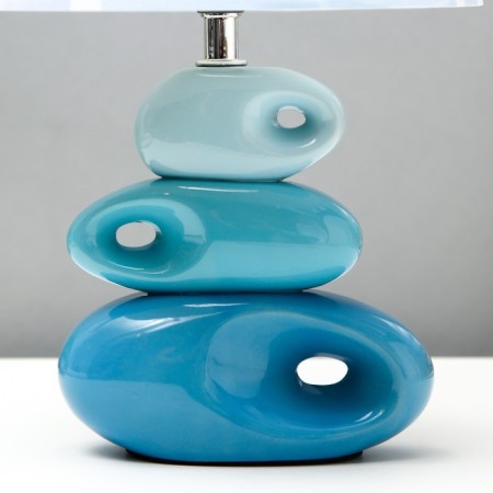 Table lamp "turquoise sea" E14 40W 25x25x38 cm Risalux-4