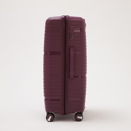 Big suitcase 28 ", lightning department, code lock, 4 wheels, purple color-2