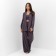 Female set (shirt, trousers, top) KAFTAN "BASE" p. 44, graphite