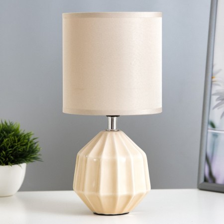 Alade table lamp E14 40W Beige 14x14x28 cm Risalux