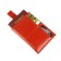 Cover-trowel for passport P408, 1 pocket, n/k, scarlet iguana