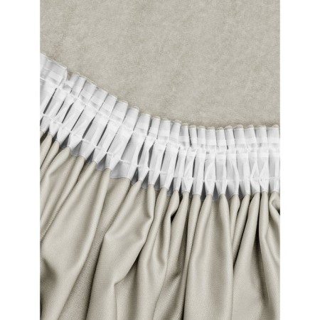 Set of curtains "Canvas", size 200x260 cm, 2 pcs, color gray-3