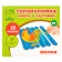 Puzzle. Collect 6 pictures "Farm", bilateral sticks