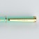 Metal handle "From March 8", blue paste 1.0 mm