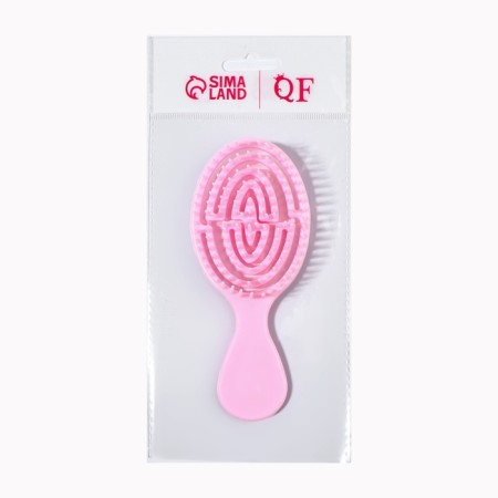 Comb - mini massage, 5.5 × 14 cm, the color is gentle - pink-4