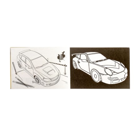 Coloring with stickers "Cool cars", 16 p.-2