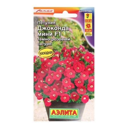 Petunia Semyon of the Jacondance Mini F1 Dark Pink Saturn, 7 pcs