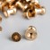 Handle for casket metal gold set 10 pcs 0.7x0.8 cm