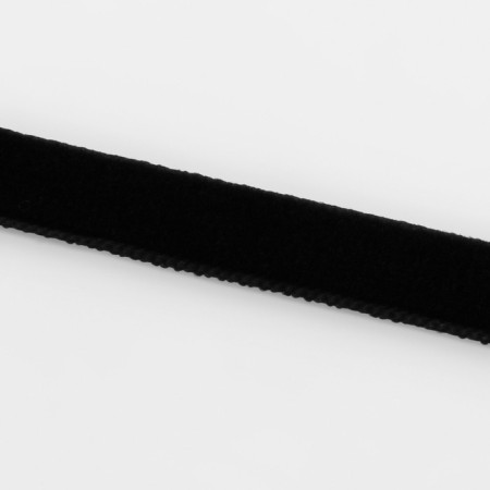 Velvet tape, 10 mm, 18 ± 1 m, black color No. 03-2