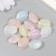 Beads for creativity plastic "Excepted pumpkin. Shine" set of 20 g 2.2x1.8x0.9 cm