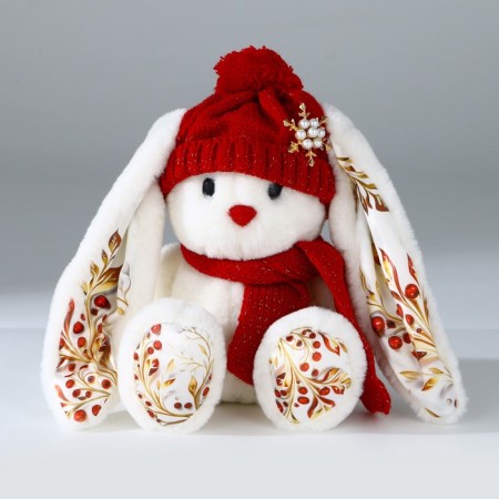 Soft toy Bunny "Winter LI"-2