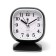 Classic alarm clock, discrete move, 1AA, 10 x 6 x 13 cm