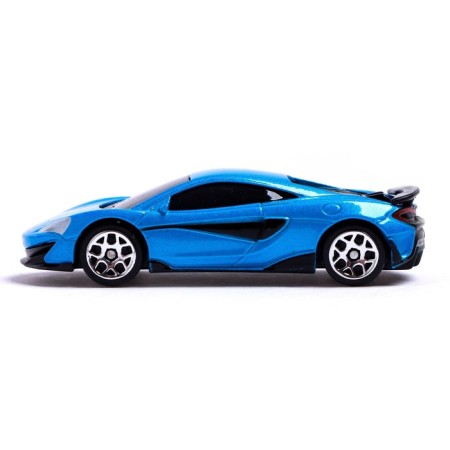 Metal machine McLaren 600lt, 1:64, Blue color-1