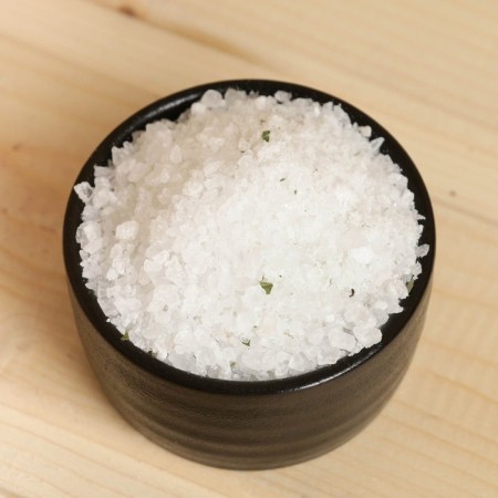 Salt for a bathhouse with herbs "Ivan tea" in a transparent bank 400 g-1