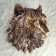 Suspension decor "Tiger's head" bronze
