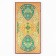 Wooden backgammon large, with "Persian" checkers, board game, 60 x 60 cm