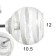 Ophelia chandelier 3he27 40W Belo-chromovy 58x58x27 cm Bayerlux