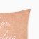 Decorative Ethel Pillow "Create, Dream" 40x40 cm, Gabardin, 100% p/e