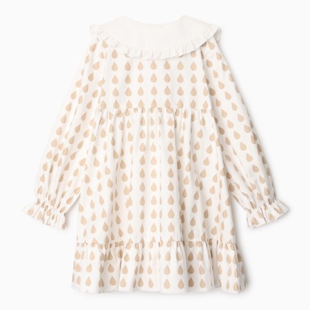 Baby dress with collar Kaftan "Drive", r.30 (98-104 cm)-4