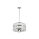 Crystal chandelier with Ambrella Light, Traditional, Tr5159, E14, Color Chrome