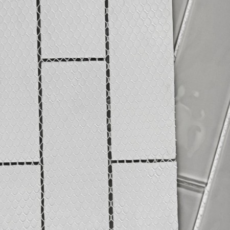 Glass mosaic Bonaparte Rumba Grey, 300x300x4 mm-3