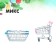 Set for purchases "Mini-store" with a basket and a cart