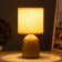Liberty table lamp E14 40W yellow 26x13x13 cm