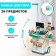 Game set "Doctor" with accessories, 26 items