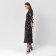 Women's dress Mist Flower Midi, r.44, black