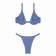 Swimsuit female separate minku color blue, size 44