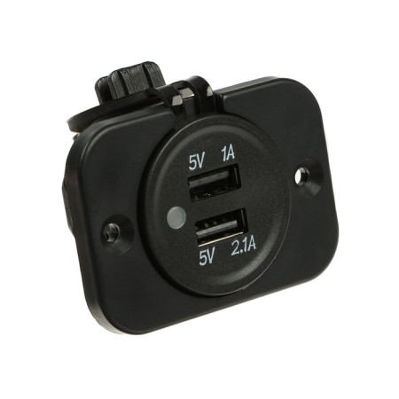 Razele 2 USB, 2.1 a, 5 V