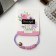 Hair elastic band "Evelyn" 5.5 cm, mix