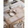 A set of napkins for setting the table "The mood of the holiday", rectangular, rounded edges, size 30x46 cm, 4 pcs
