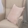 Pillowcases "Jacquard", size 50x50 cm, dusty rose color, 2 pcs