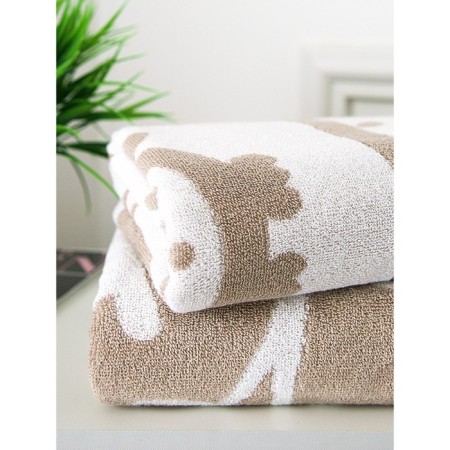 Tmachry Guten Morgen Filin, 450 g, size 50x90 cm, beige color-9