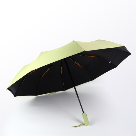 Automatic “monoton” umbrella, 3 additions, 10 spokes, r = 51 cm, olive color-2