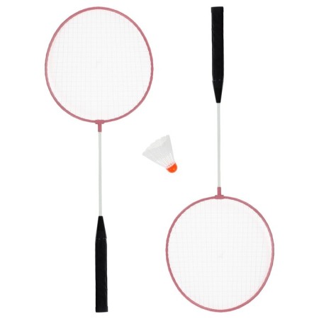 ONLYTOP Badminton Set: 2 rackets, Volan, in the grid, Mix colors-4