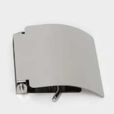 ACCOONA A203 toilet paper holder, with a lid, chromium color