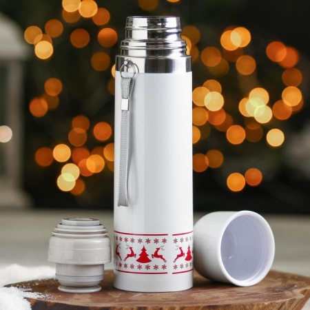The set "Happy New Year" :: thermos 500 ml, a mug 200 ml, 2 pcs.-5