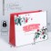 Gift package laminated, packaging, “Love gives you happiness”, 22 x 17.5 x 8 cm