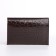 Passport cover, dark brown color