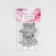Automatic lock for lightning "Spiral", No. 3, decorative, 10 pcs, Nickel color
