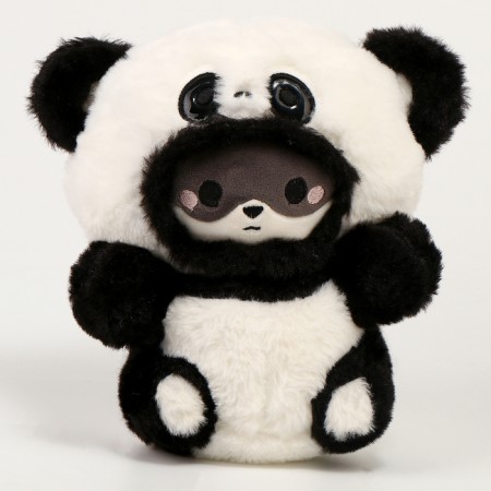 Soft toy "Cat in Panda's costume", 23 cm