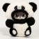 Soft toy "Cat in Panda's costume", 23 cm