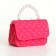 Bag's bag with lightning, raspberry color