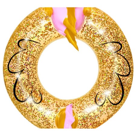 Circle for swimming Glitter Seahorse Swim Ring, 115 x 104 cm, 36305-6